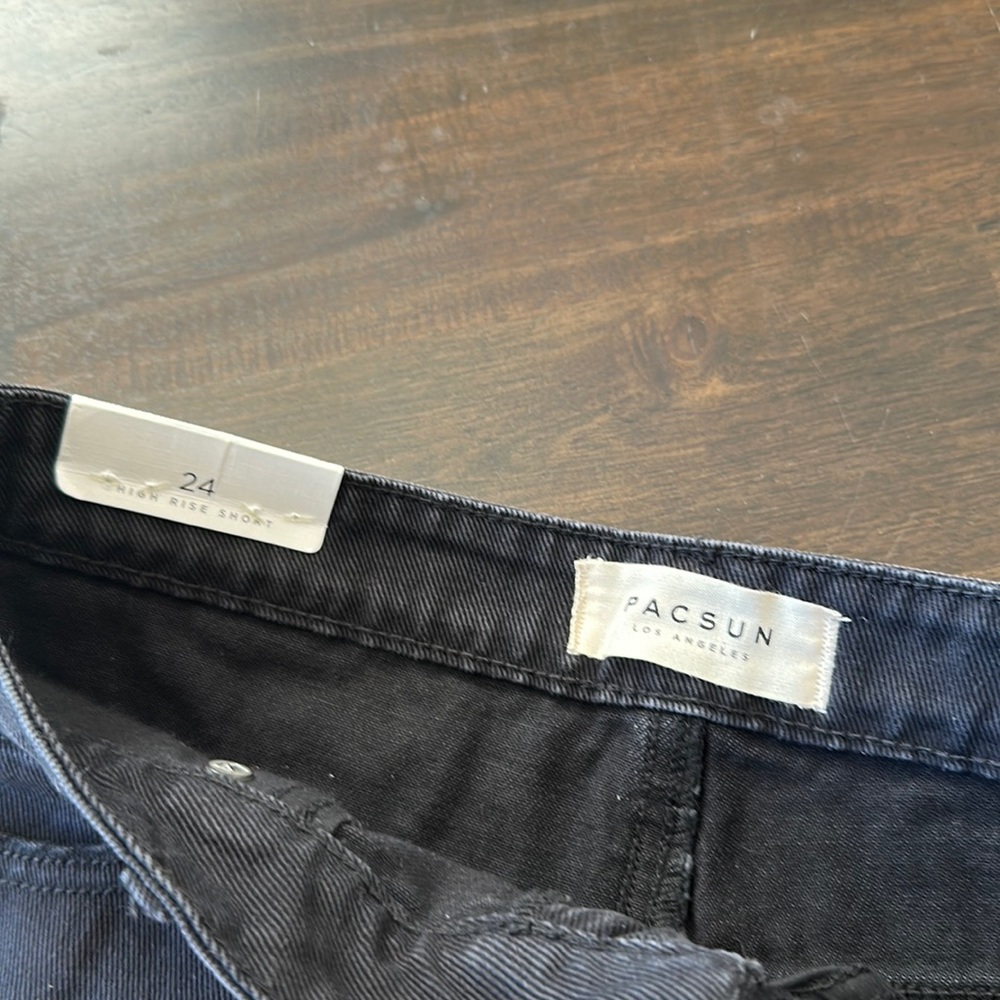 🆕🌼 PACSUN High Rise Shorts 24 - Picture 3 of 4